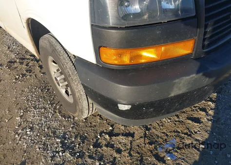 2023 GMC Savana Cargo Rwd 2500 Regular Wheelbase Work Van из США, поврежденный, VIN 1GTW7AFPXP1110302